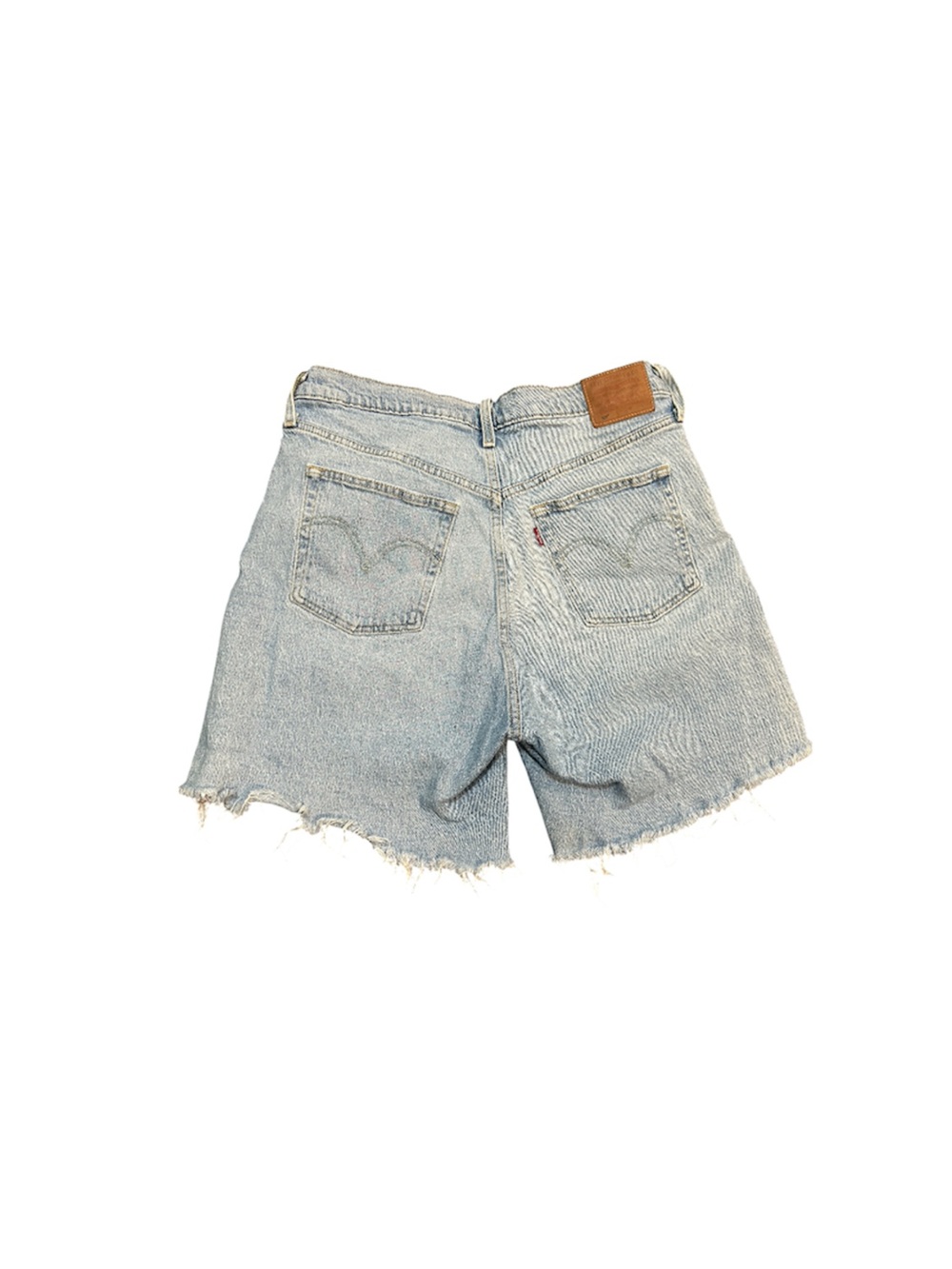 Levi's 501 Mid-Thigh Shorts | Light Blue Wash |High-Rise Denim Shorts | Size 32